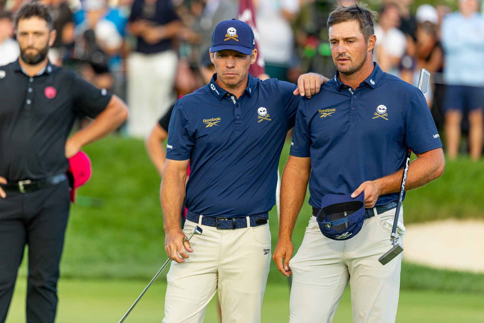 Casey with DeChambeau (Photo: LIV Golf)