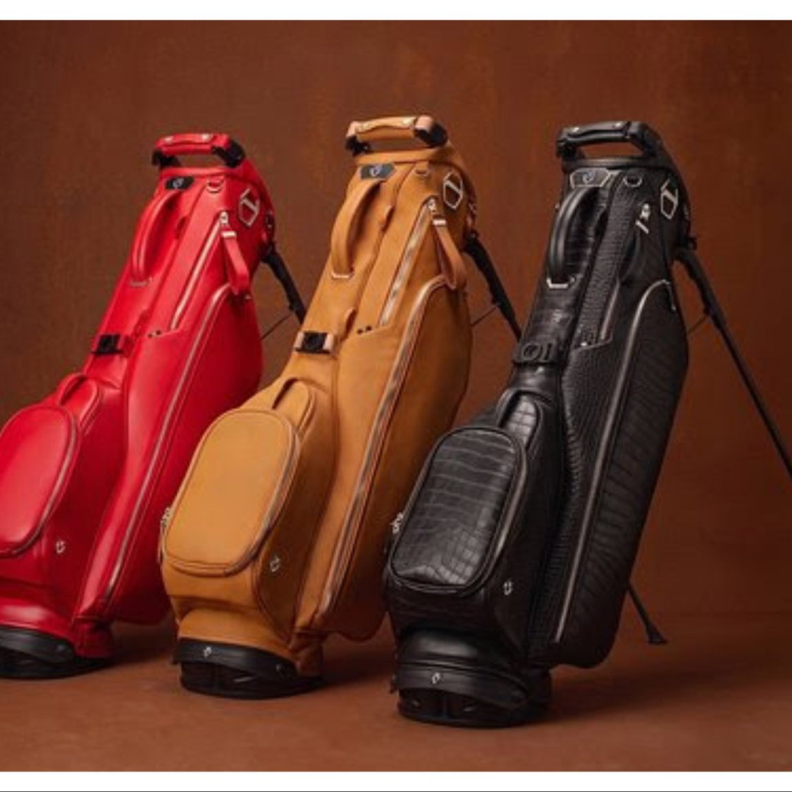 NEW Vessel Sunday IV Leather Stand Bags