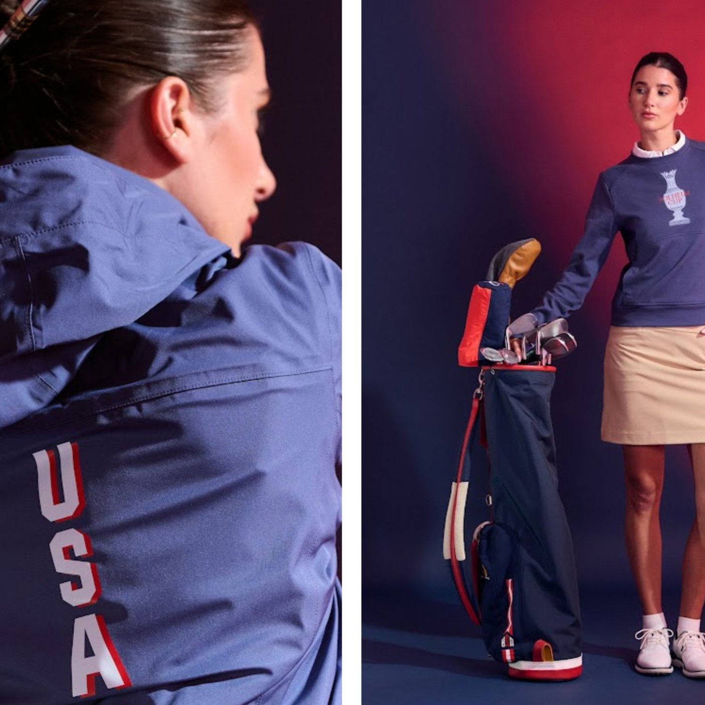 B. Draddy and Zero Restriction x U.S. Solheim Cup Team