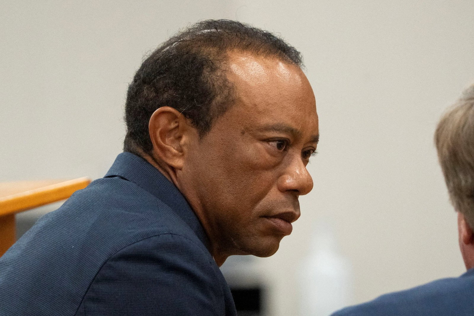 Tiger Woods in court on Wednesday