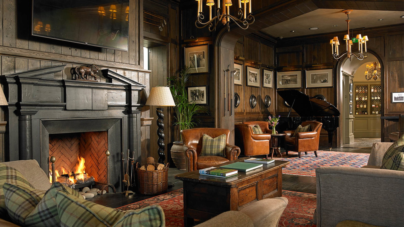 Doonbeg's clubhouse has been renovated to showcase the best of luxury Irish hospitality. Courtesy Trump International Golf Links Ireland