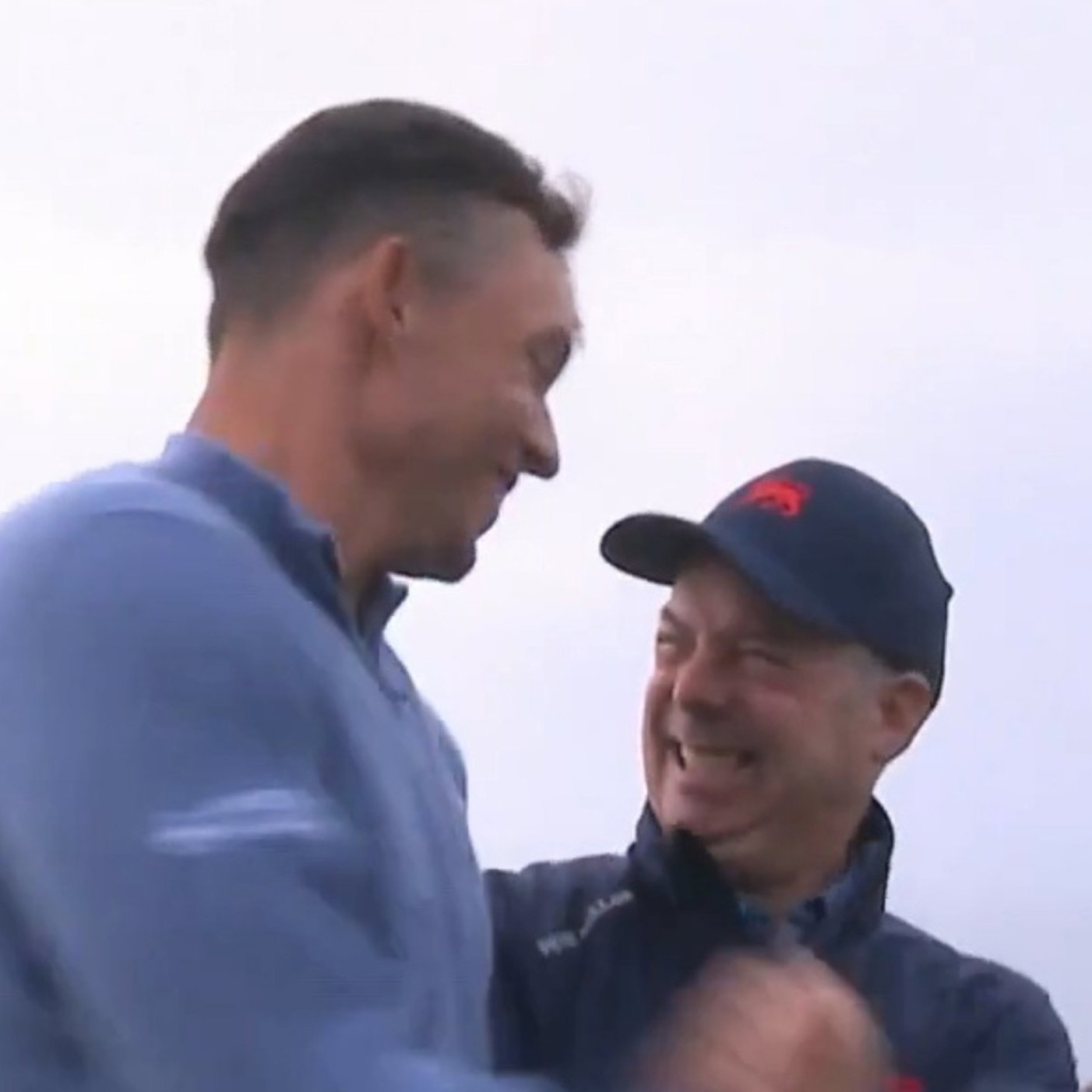 Hill and Robertson celebrate at Walker Cup