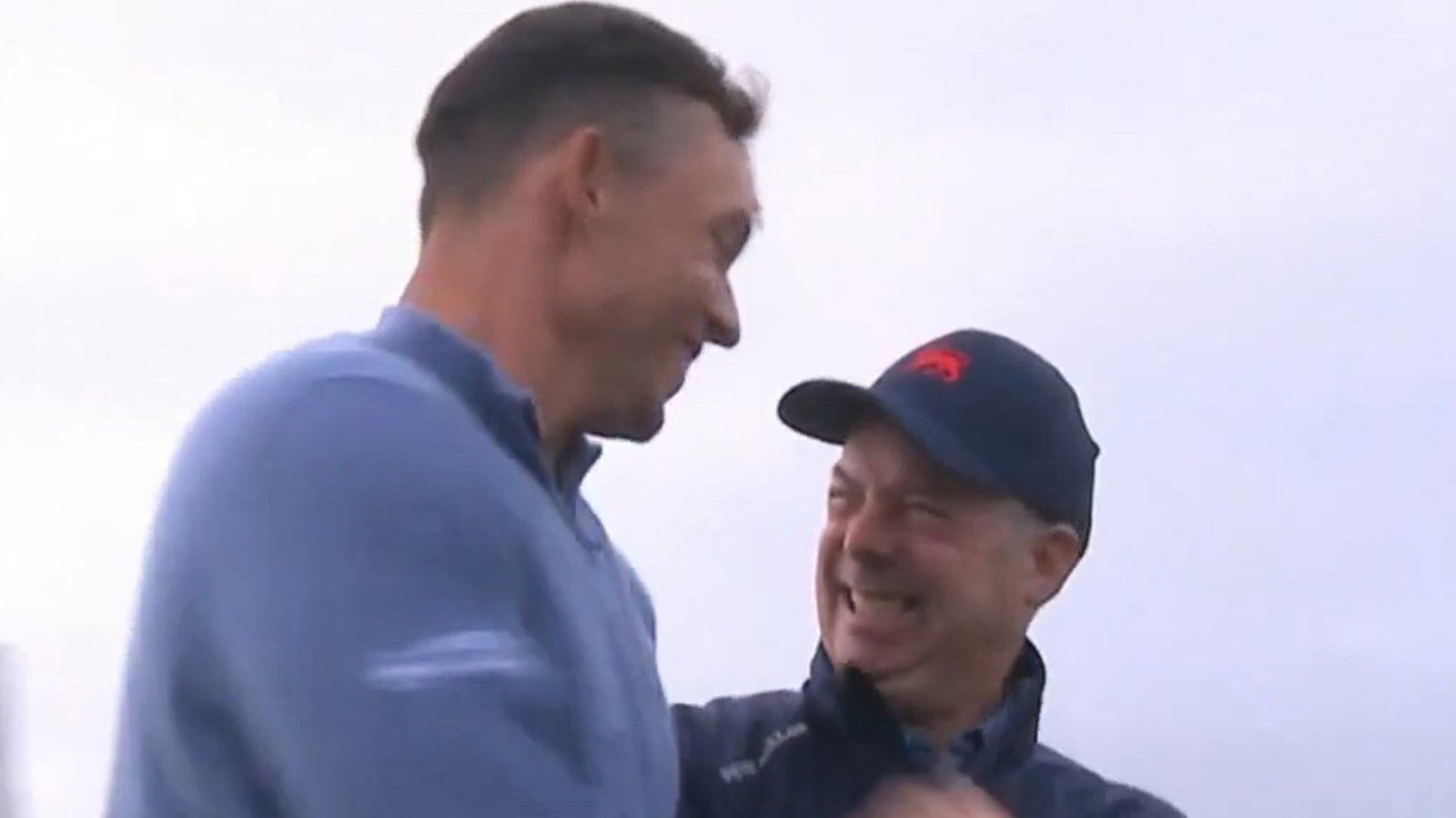 Hill and Robertson celebrate at Walker Cup