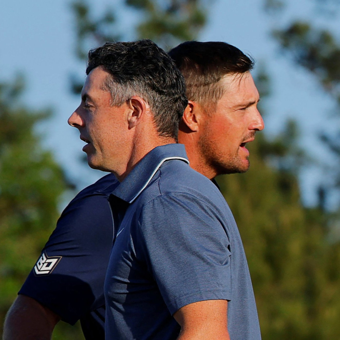 Rory McIlroy and Bryson DeChambeau