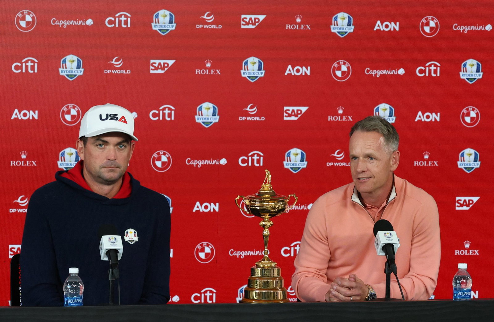 Keegan Bradley and Luke Donald