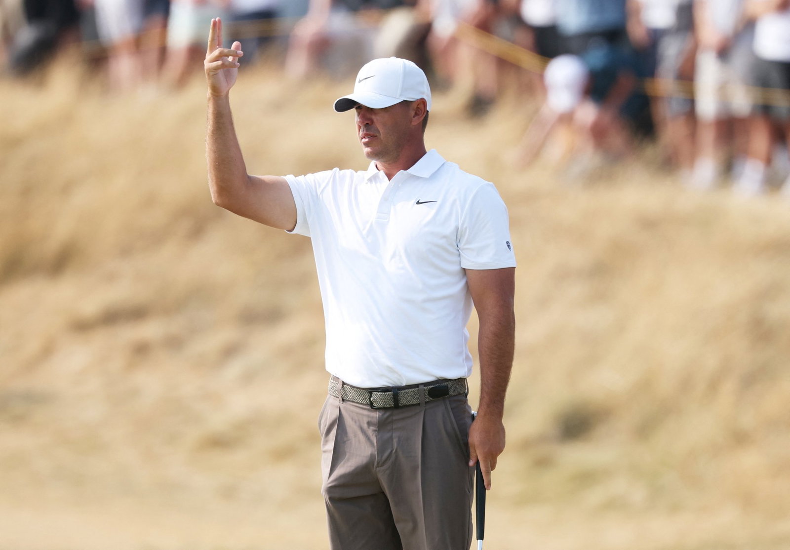 Koepka decided not to report the incident