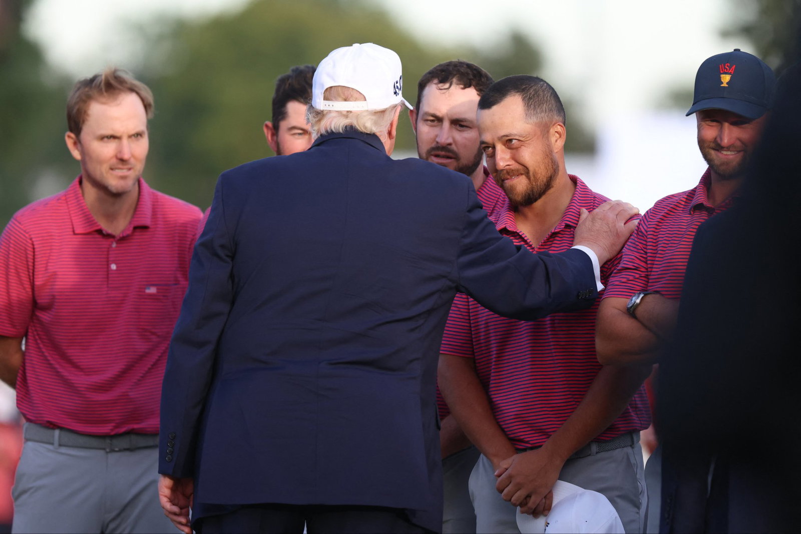 Trump congratulates U.S. Presidents Cup team