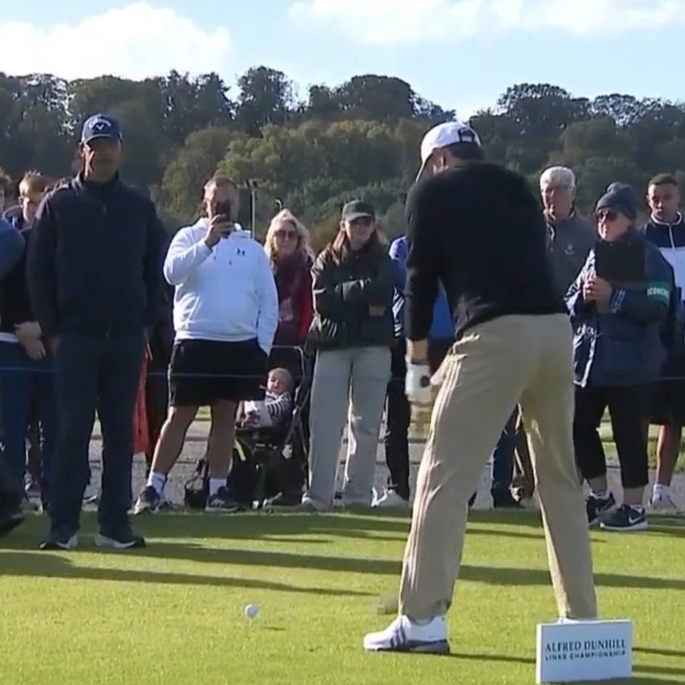 Gareth Bale hit a wild one on 17