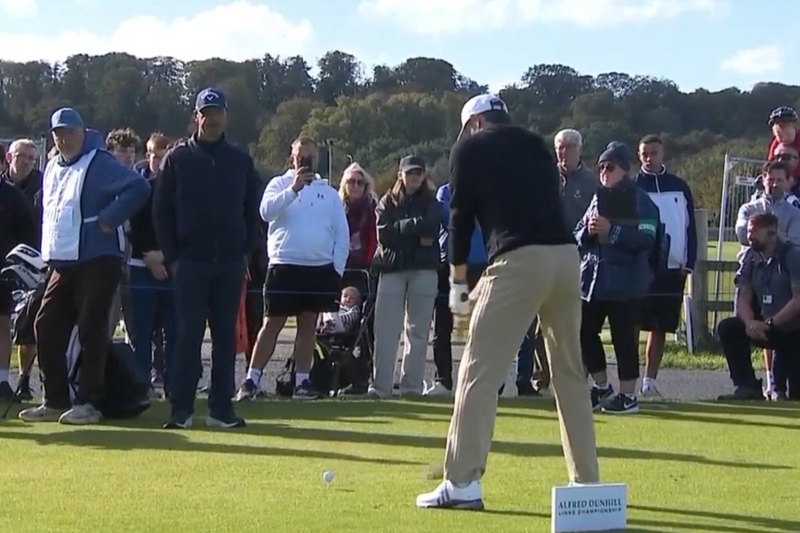 Gareth Bale hit a wild one on 17