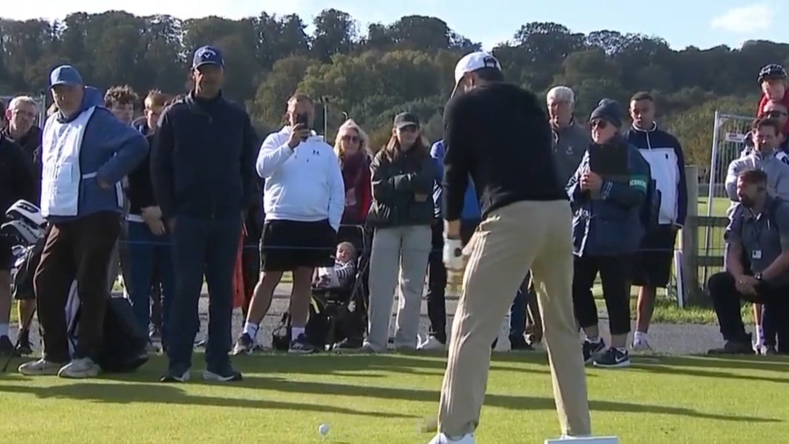 Gareth Bale hit a wild one on 17