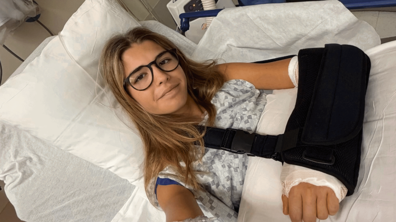 Kai Trump gave an update on her surgery