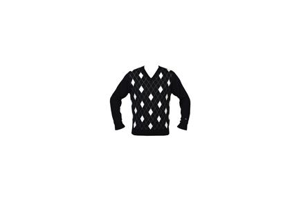 Truman Argyle - Black / White / Petrol Blue 