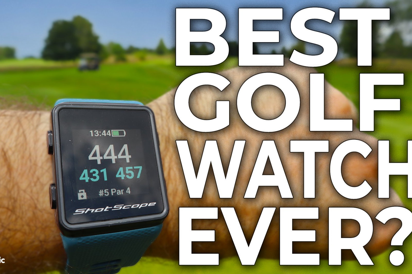 Shot Scope V3 GPS Watch FINAL Review! This is the best golf watch