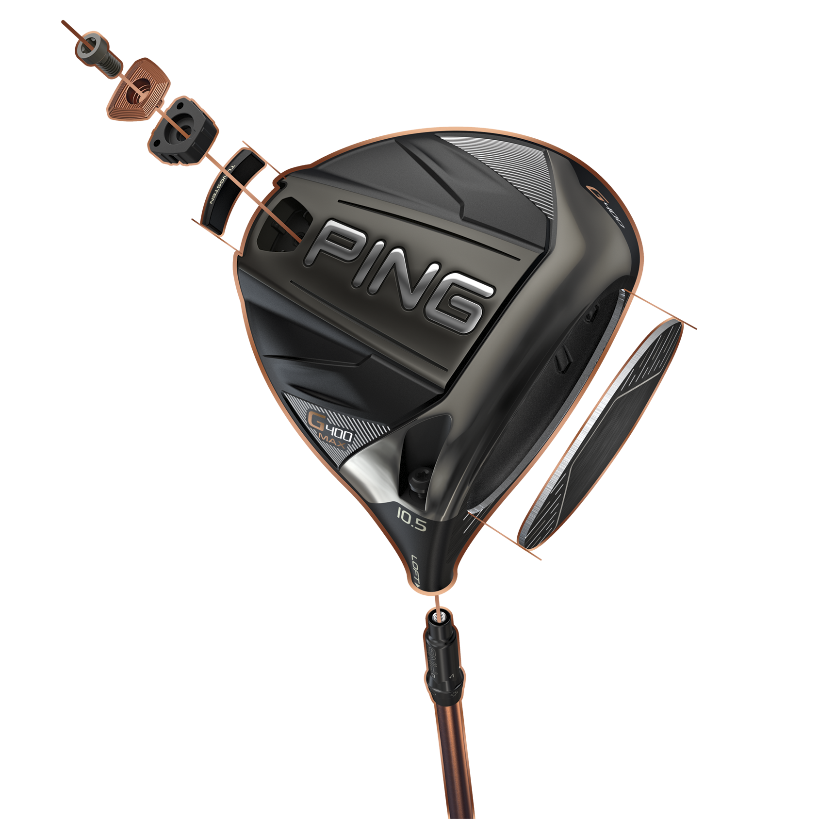 PING launch G400 Max driver, G700 irons, Glide 2.0 Stealth wedges
