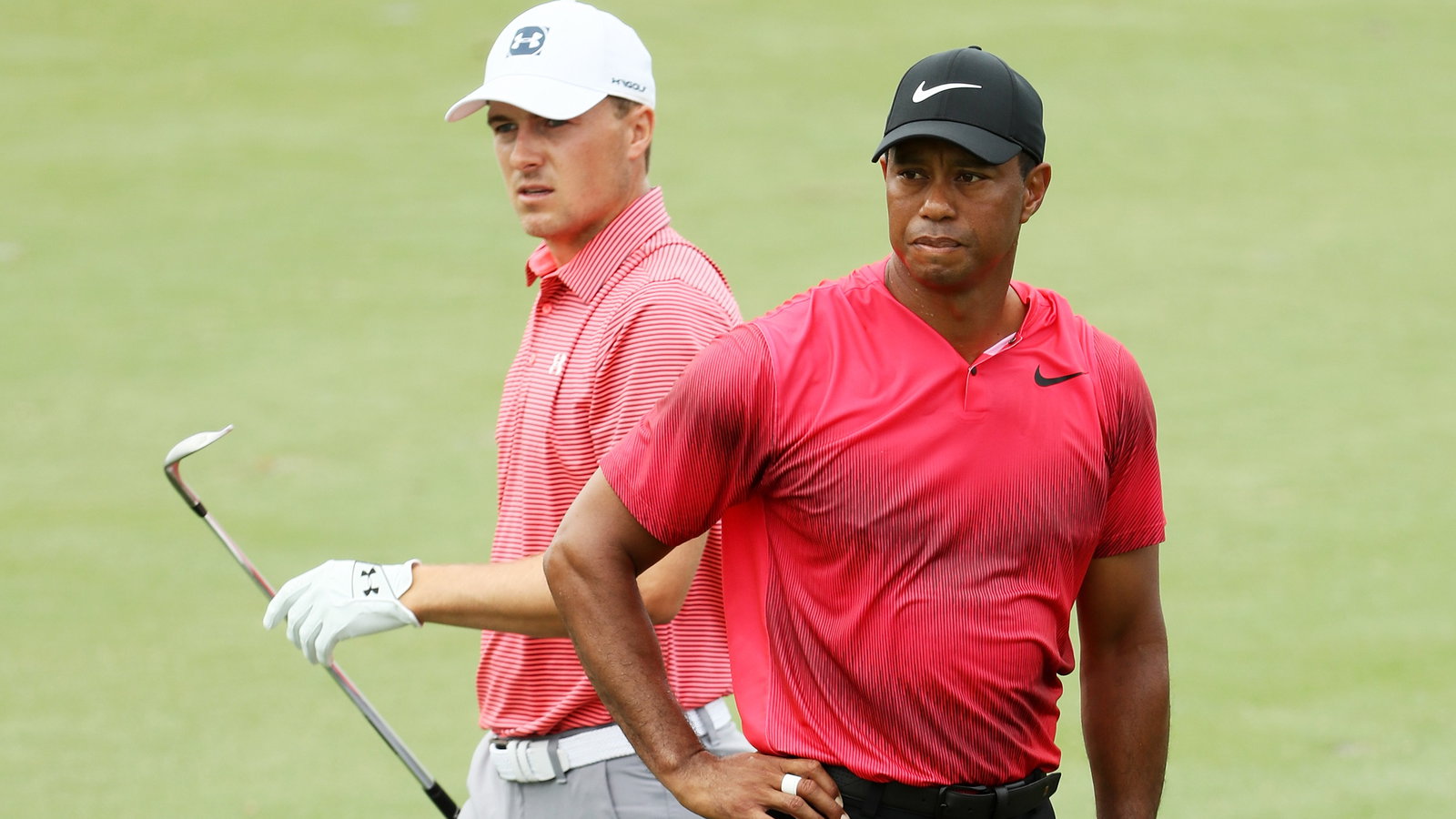 Jordan Spieth takes blame for Tiger Woods' double bogey at Island Green