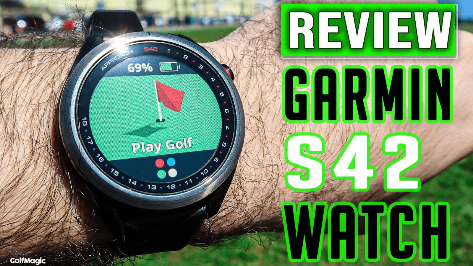 Garmin Approach S42 GPS Golf Watch Review for 2021 | Golfmagic