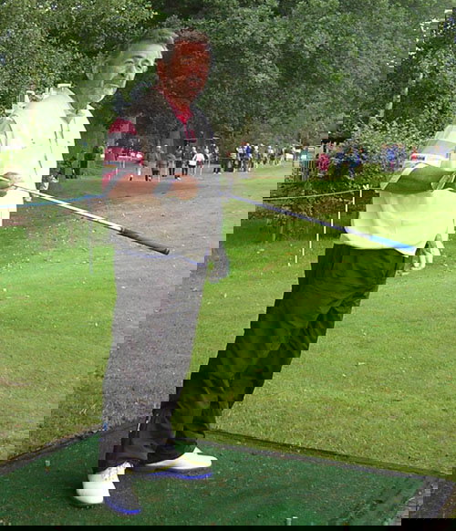 Golfer makes hole-in-one on par-4