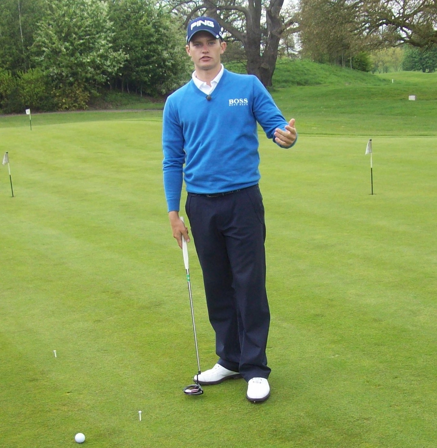 Tom Lewis putting clinic: Technique