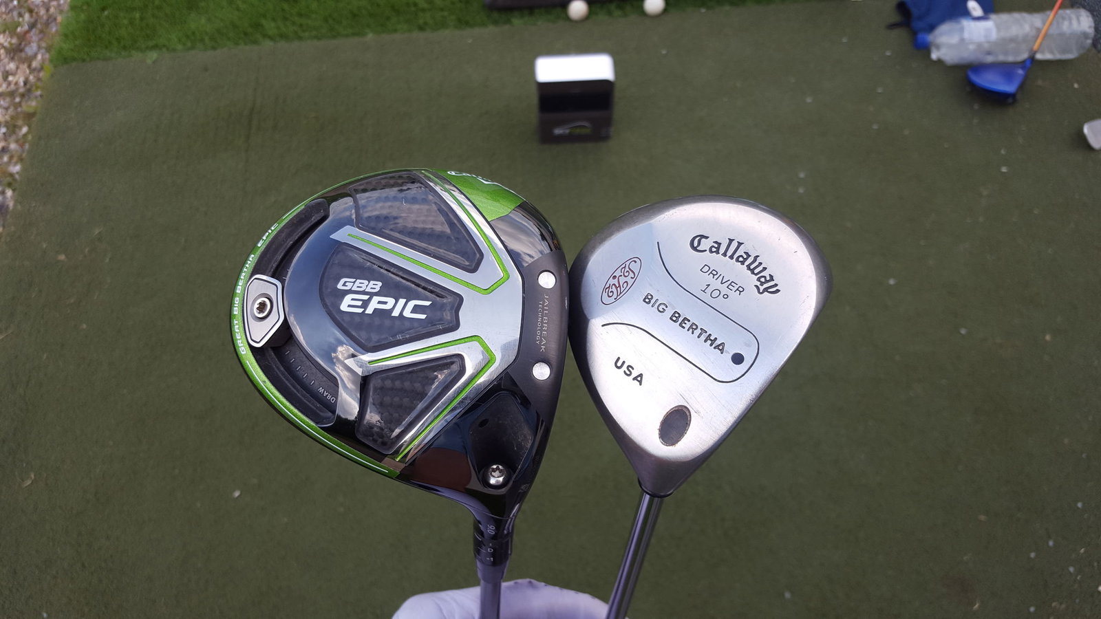 Callaway GBB Epic driver (2017) v original Callaway Big Bertha