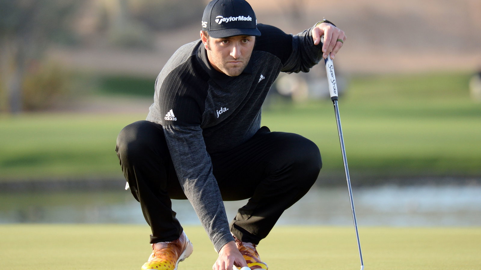 Jon Rahm turns heads with custom adidas Golf CODECHAOS shoes