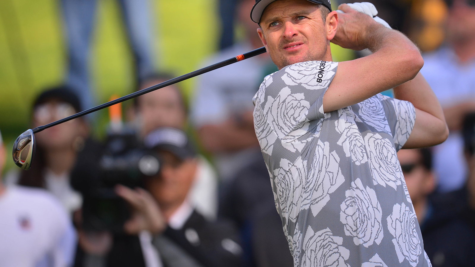Justin Rose SPLITS with swing coach