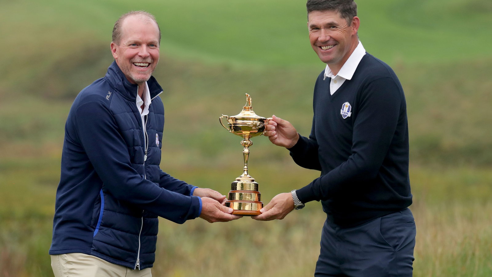 Padraig Harrington hopes for "seriously big party" at the Ryder Cup