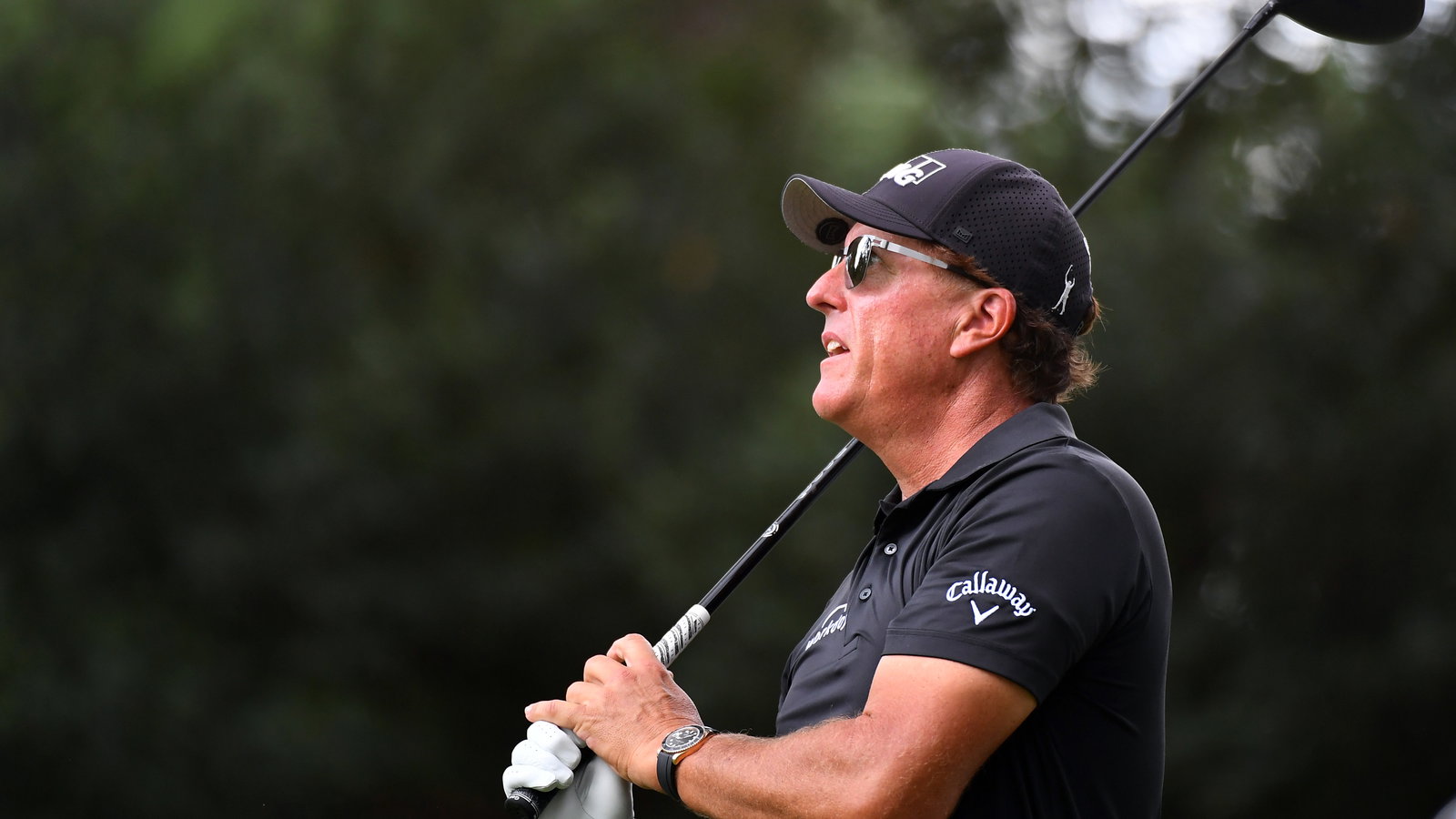 Phil Mickelson hits DRIVER OFF THE PINE on Champions Tour