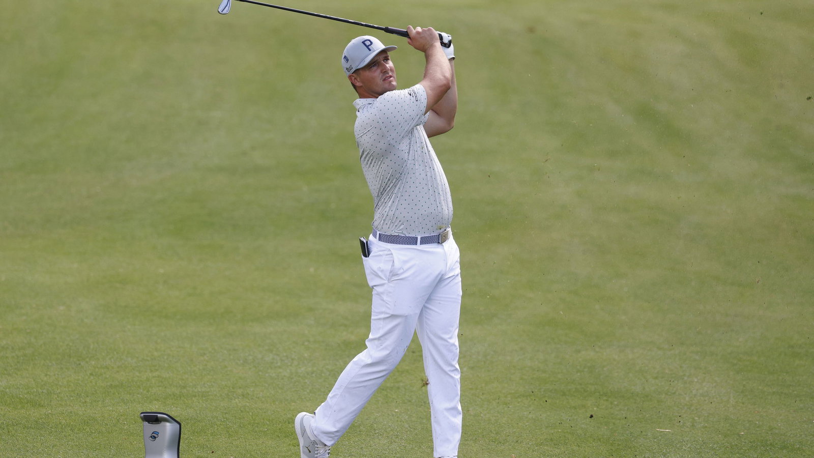 European Tour post video of Bryson DeChambeau figuring out shot selection