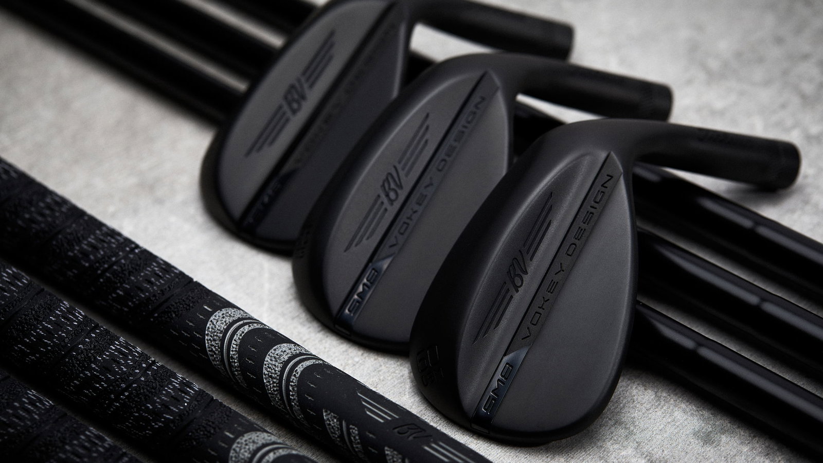 FIRST LOOK: Titleist Vokey Design Limited Jet Black SM8 wedges