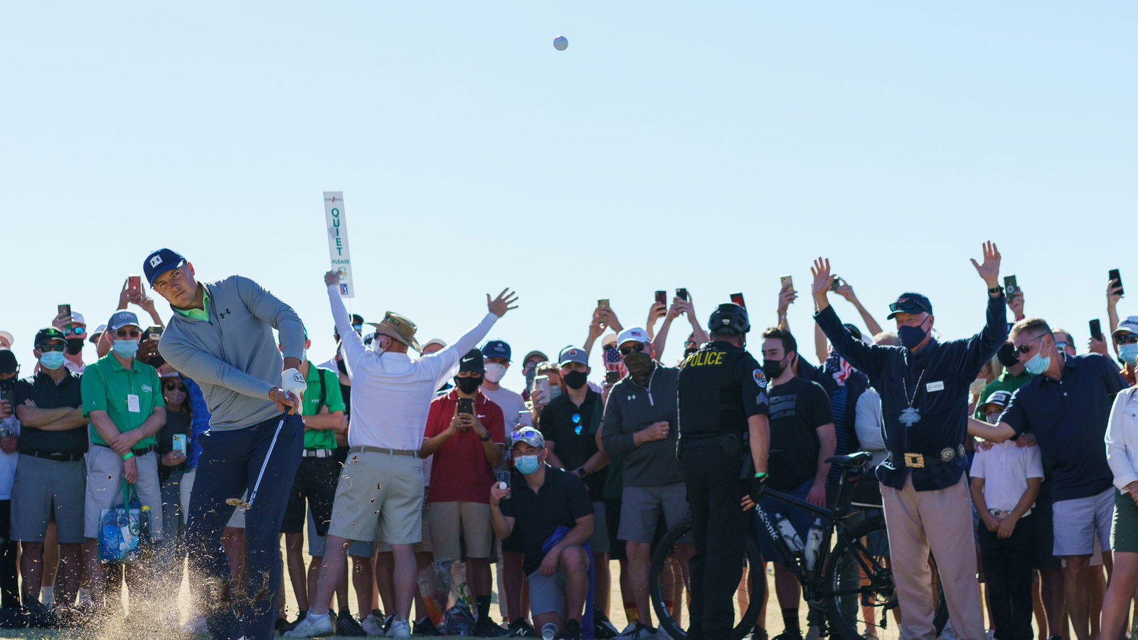 Golf fans react after Jordan Spieth fails to pull through at Phoenix Open