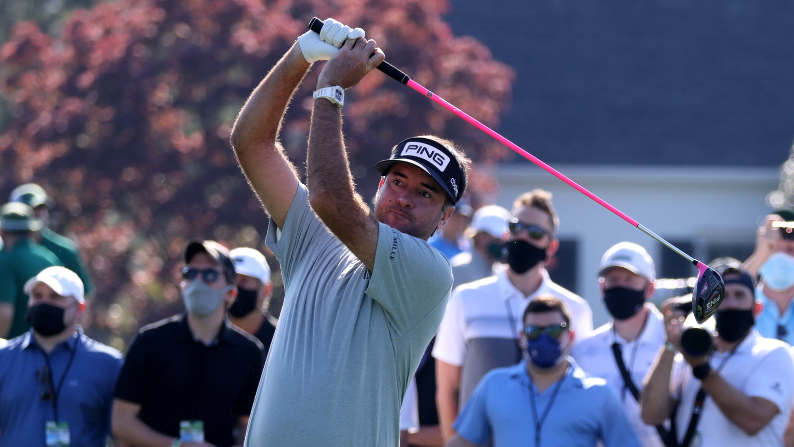 U.S golf fans go WILD for Bubba Watson's new patriotic PING golf bag