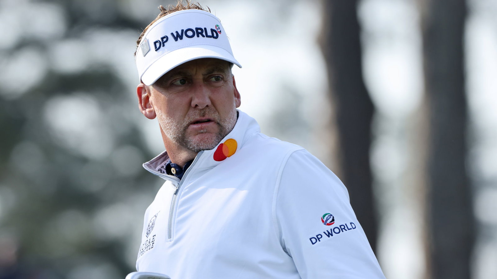 Ian Poulter reacts to his own MEGA-SHANK caught on camera at PGA Tour event