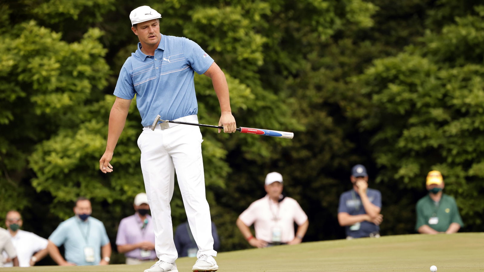 Study shows THREE-PUTT PERCENTAGE difference between The Masters and PGA Tour