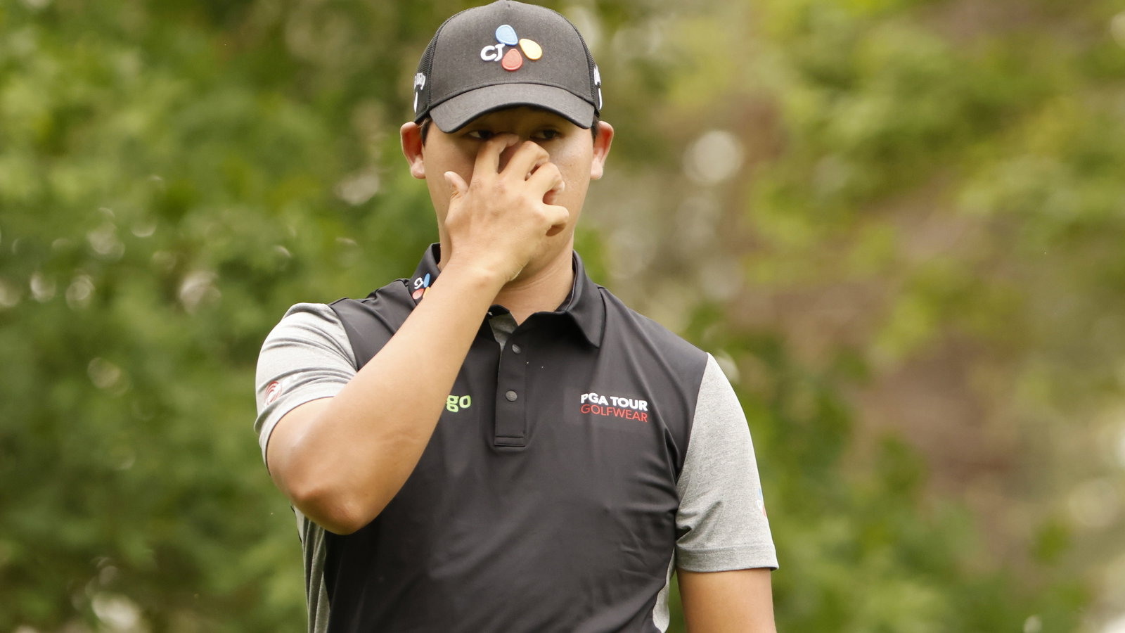 Si Woo Kim must pay $100,000 if he SNAPS another golf club!