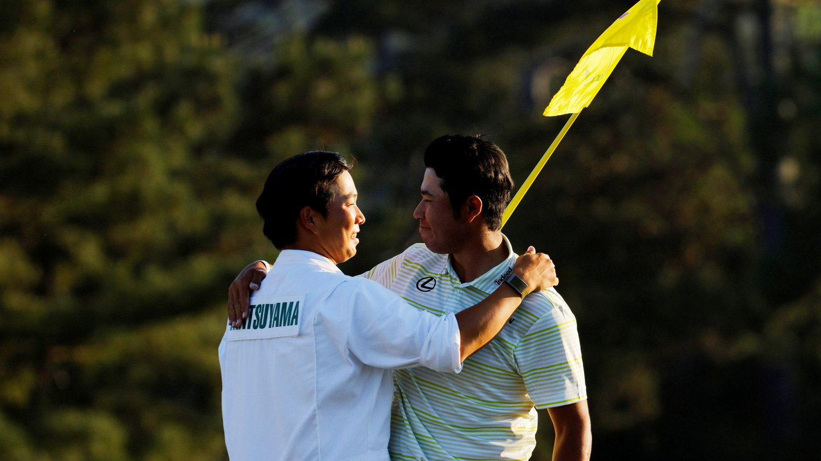 Hideki Matsuyama's caddie reveals why he bowed to Augusta after Masters win