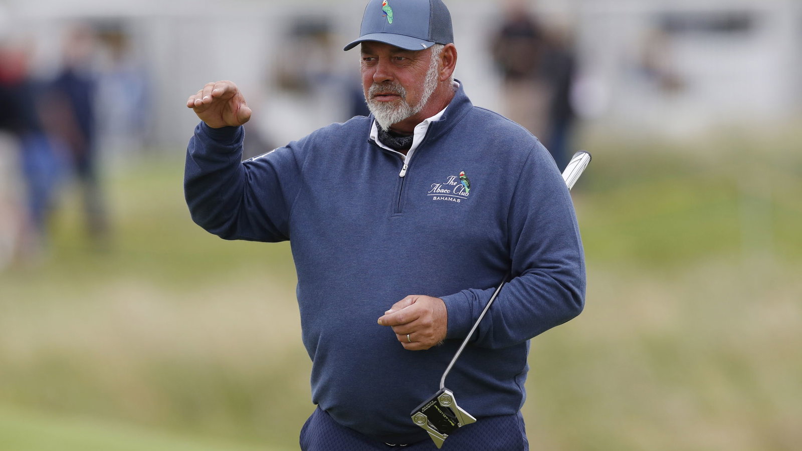 Darren Clarke HOLDS HALFWAY LEAD at Senior Open Championship