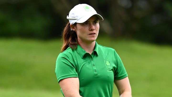 Leona Maguire makes bunker up-and-down WITH HYBRID at ISPS Handa Invitational