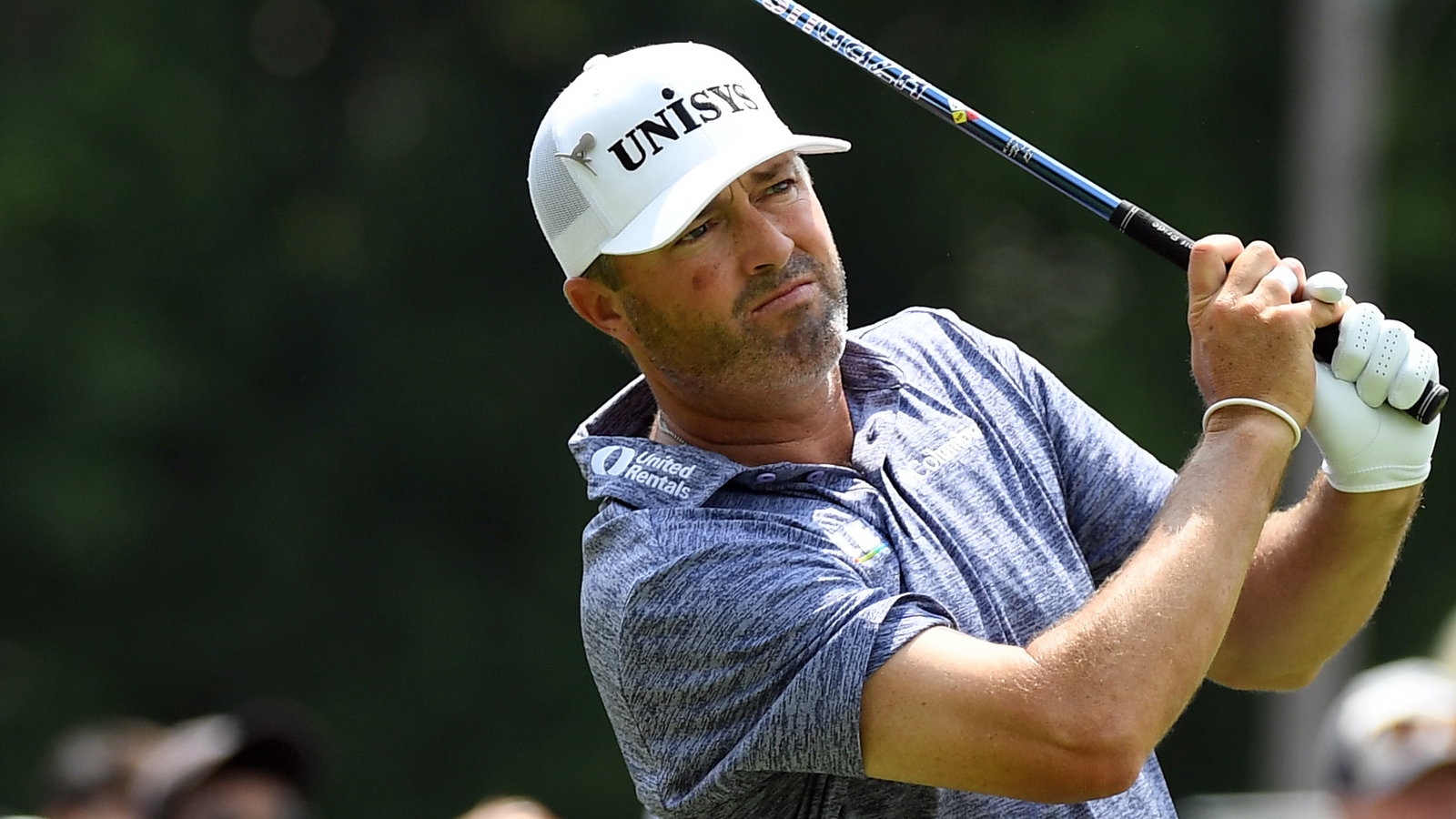 PGA Tour player uses putter to get out bunker at BMW Championship