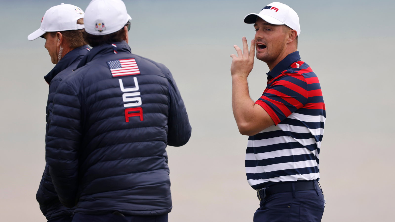 Bryson DeChambeau MOANS about not being conceded a putt at the Ryder Cup!