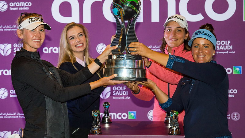 Team Jessica Korda win Aramco Team Series as Charley Hull wins individual title