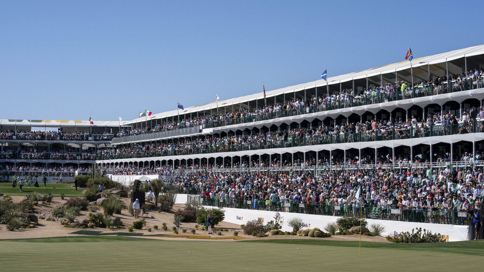 Golf fans react to Sam Ryder's AMAZING hole-in-one on 16th at WM Phoenix Open