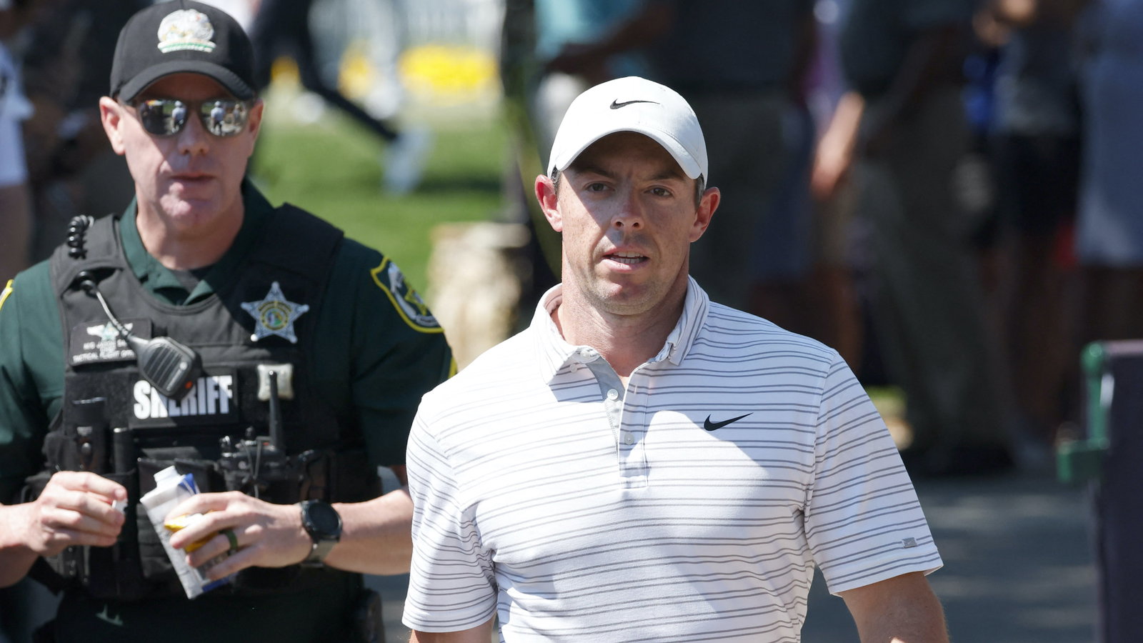 Rory McIlroy stares down golf fan who gives him ABUSE in crowd at Bay Hill