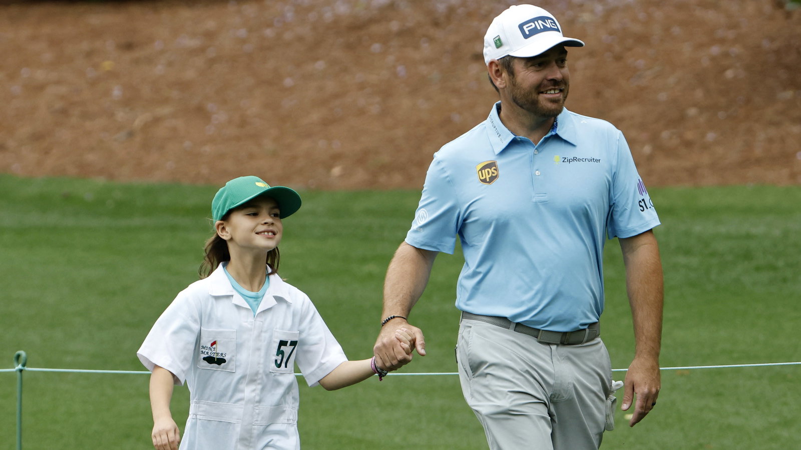 Louis Oosthuizen holes MONSTER PUTT in par-3 contest at The Masters