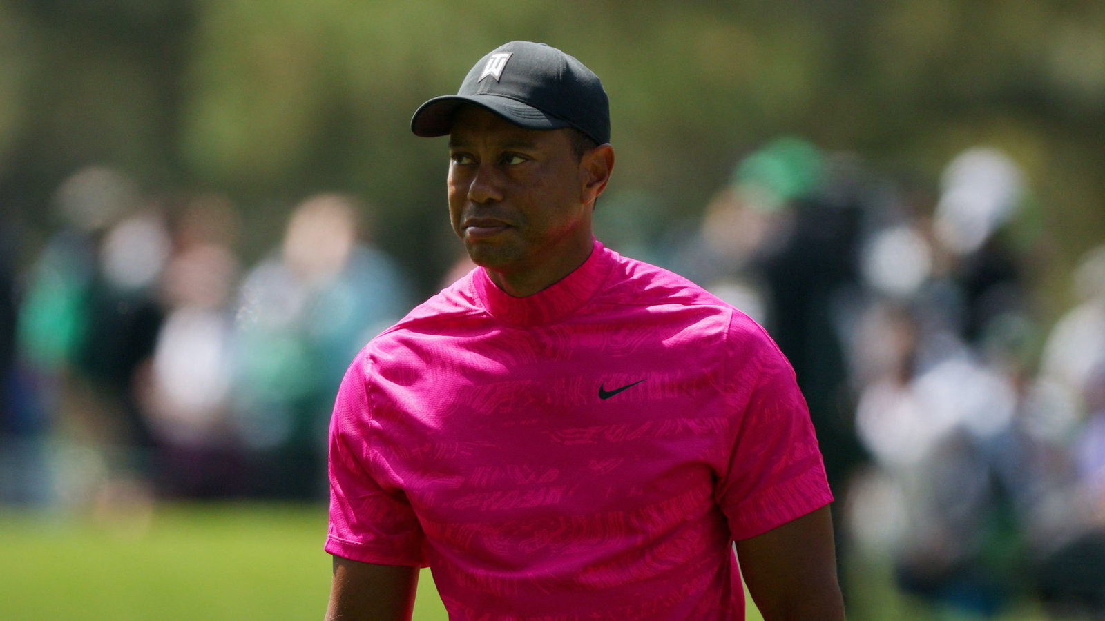 Tiger Woods arrives at Southern Hills to practice ahead of PGA Championship