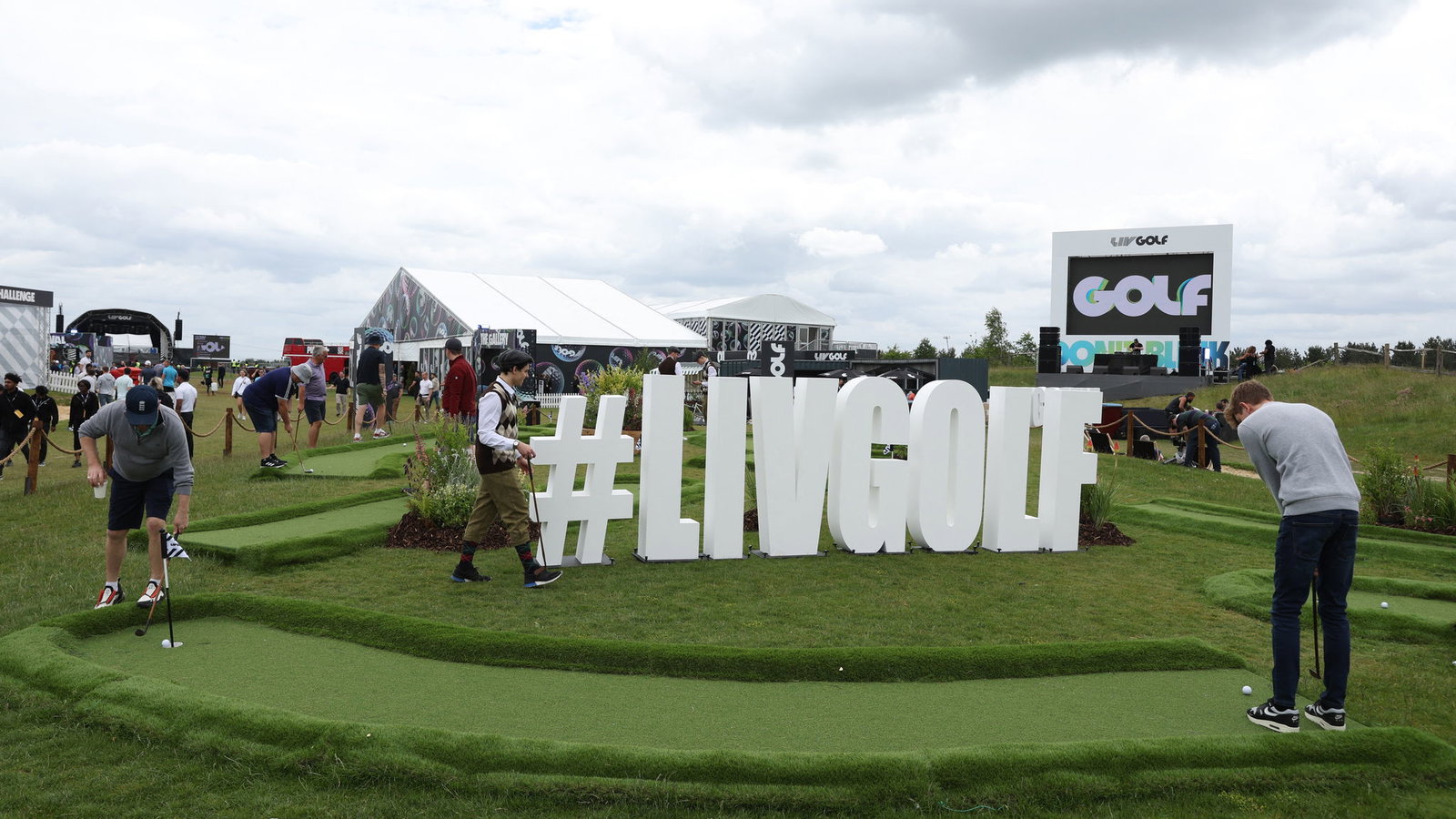 LIV Golf announce £1 million donation to local communities in UK