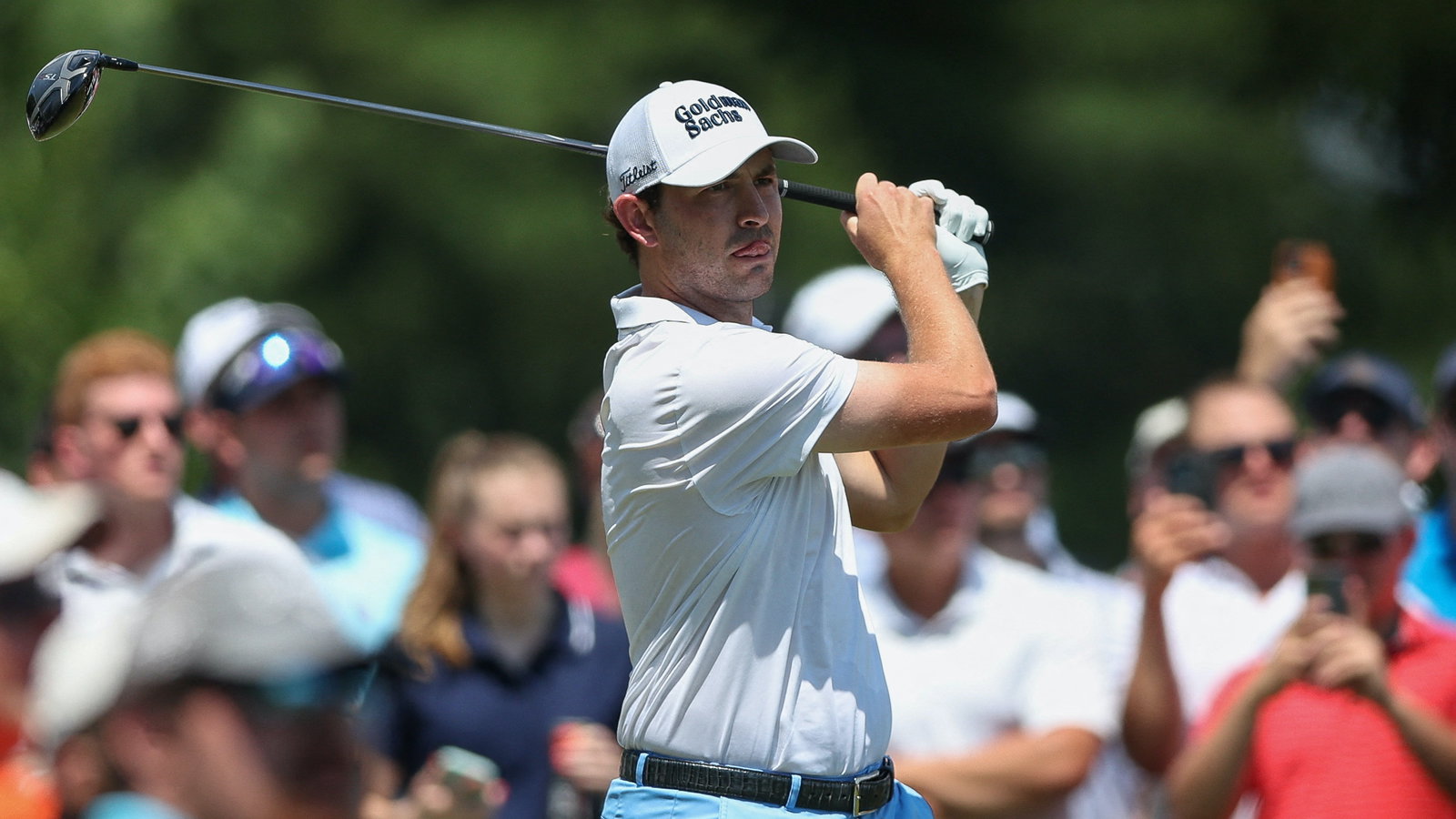 Patrick Cantlay duff shot into water summed up Travelers Championship collapse