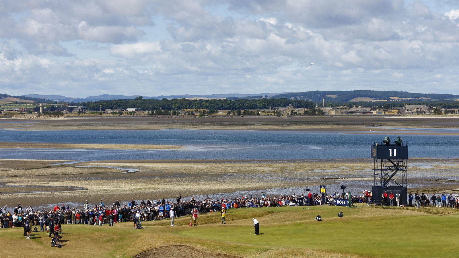 Which courses will host the next three Open Championships?