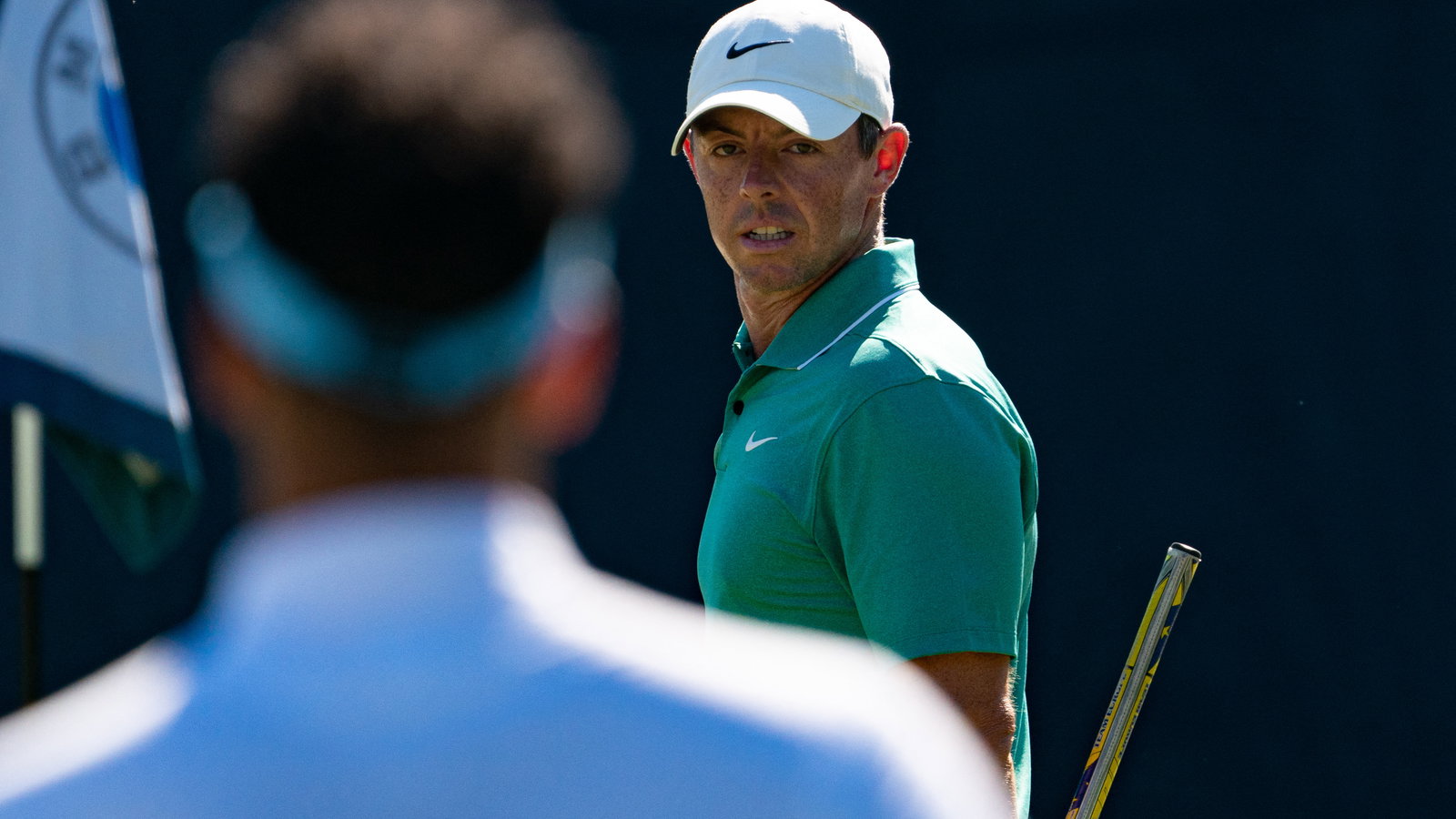 Rory McIlroy FUMING as fan sends remote control golf ball onto the green!