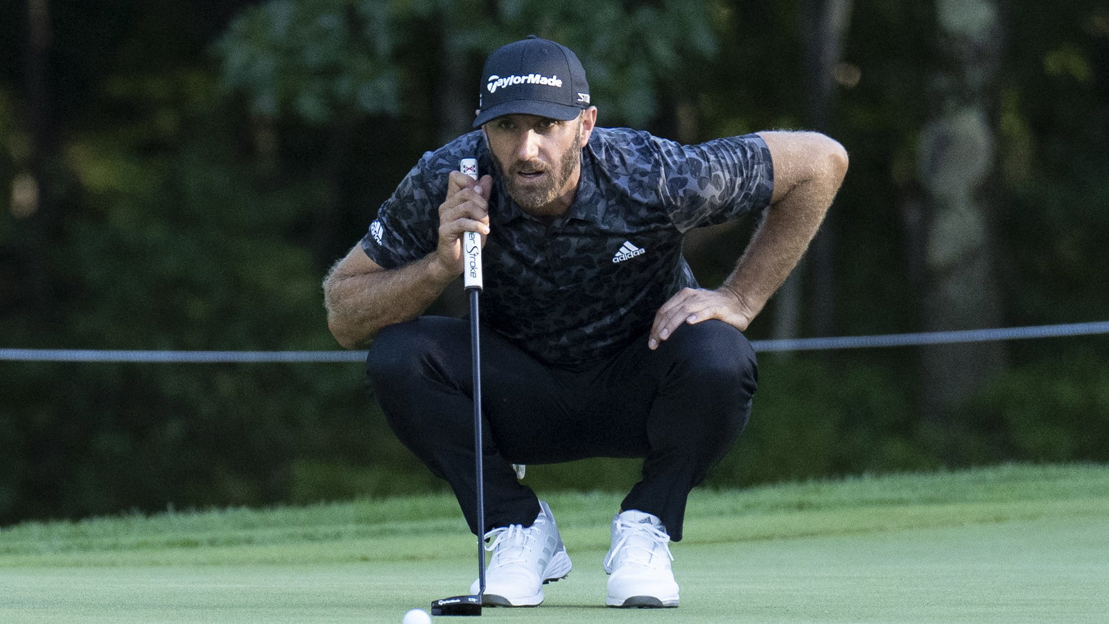 Dustin Johnson slams in eagle putt to win first LIV Golf playoff in Boston