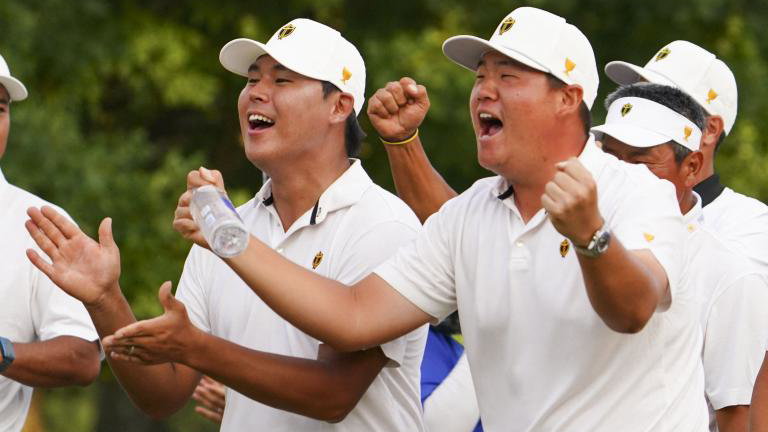 Sungjae Im and Si Woo Kim earn military service exemption after winning gold